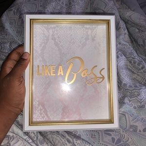 “Like a boss” picture frame